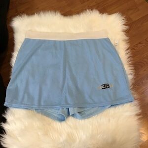 JAZZIE Woman 1X powder blue skort NWT